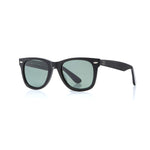 Wayfarer sunglasses for men polarized with MAZZUCCHELLI acetate frame,High-Definition lens ,UVA/UVB protection