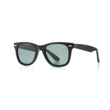 Wayfarer sunglasses for men polarized with MAZZUCCHELLI acetate frame,High-Definition lens ,UVA/UVB protection