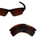 Anti-salt Polarized Replacement Lenses for Oakley Flak 2.0 XL