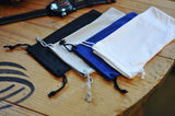 Microfiber Pouch, Soft and Silky Cloth Cleaning Storage Bag for Eyeglasses and Sunglasses