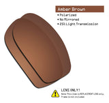 Men's Replacement Lenses for Oakley Fives Squared Sunglass - 12 Options