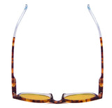 Quality Blue Light Blocking Glasses With Retro Oval Round Frame 0.0 Magnification - Digital Eye Strain Protection