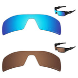 Performance Replacement Lenses for Oakley Oil Rig Polarized Etched - Value Pack