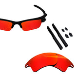 Anti-salt Polarized Replacement Lenses & Sock Kit for Oakley Fast Jacket XL