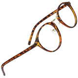 Fashion Round Eyewear Frame Eyeglasses Optical Frame Clear Lens Glasses