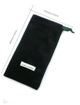 (3 PACK) Drawstring Velvet Eyeglasses Bag
