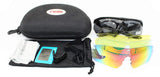 Polarized Designer Tactical Military Sunglasses 5 Set Interchangeable Lenses
