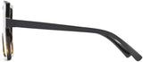 Square Oversized Flat Top Sunglasses for Women and Men