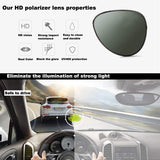 Classic polarized Aviator sunglasses For Men & Women, Kids Sunglasses for Girls and Boys Age 5-15.