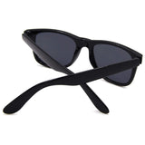 Classic Square Retro Mirrored Lens Polarized Designer Sunglasses