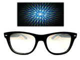 Diffraction 3D Rainbow Fireworks Prism Effect Glasses