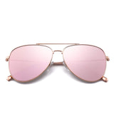 Classic Aviator Small Face Sunglasses For Women Men Metal Six Color Fashion 035