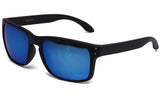 Newbee Fashion Men's Simple Squared Keyhole Revo Sunglasses -BUY 4 GET 20% OFF