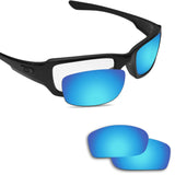 Anti-saltwater Replacement Lenses for Oakley Fives Squared Sunglasses - Various Colors