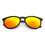 Polarized Sunglasses Women Men Metal Frame Retro Sunglasses