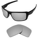 Performance Replacement Lenses for Oakley Double Edge Sunglass Polarized Etched