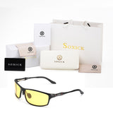 HD Night Driving Glasses Polarized Anti-Glare for Day Evening Car Rides Glasses