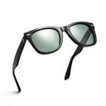 Wayfarer sunglasses for men polarized with MAZZUCCHELLI acetate frame,High-Definition lens ,UVA/UVB protection