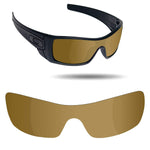Anti-Saltwater Replacement Lenses for Oakley Batwolf Sunglasses - Various Colors
