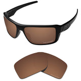 Performance Replacement Lenses for Oakley Double Edge Sunglass Polarized Etched