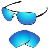 Performance Replacement Lenses for Oakley Plaintiff Squared Sunglass Polarized Etched