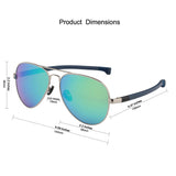 Bertha Polarized Sports Sunglasses for Running Cycling Fishing Golf TR90 Z8350