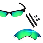 Anti-salt Polarized Replacement Lenses & Sock Kit for Oakley Fast Jacket XL