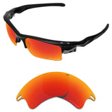 Performance Replacement Lenses for Oakley Fast Jacket XL Sunglass Polarized Etched