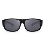 Polarized Fit Over Sunglasses Mirrored Oversize Wear Over Glasses Men Women