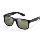 Vintage Mirrored Polarized Sunglasses For Men TPE Square Frame With 100%UVA/UVB Protection Eyewear