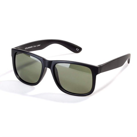 Vintage Mirrored Polarized Sunglasses For Men TPE Square Frame With 100%UVA/UVB Protection Eyewear