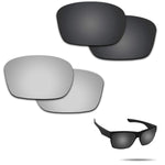 Anti-saltwater Polarized Replacement Lenses for Oakley Sliver 2 Pairs Pack