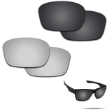 Anti-saltwater Polarized Replacement Lenses for Oakley Sliver 2 Pairs Pack