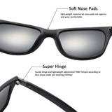 Retro Polarized Driving Sunglasses TR90 Frame Men Women UV400 B2433
