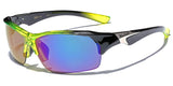 Half Frame Cycling Baseball Wrap Around Sport Sunglasses