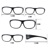 HD Night Vision Wraparounds Wrap Around Driving Glasses