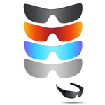 Anti-saltwater Replacement Lenses for Oakley Batwolf Sunglasses 4 Pairs Pack