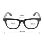 [2-in-1 SET] Blue Light Blocking Glasses with Clip On Polarized Sunglasses, Retro Lightweight Frame Men/Women