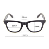 [2-in-1 SET] Blue Light Blocking Glasses with Clip On Polarized Sunglasses, Retro Lightweight Frame Men/Women