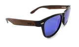 Miru Wayfarer Wood Sunglasses with Polarized Lenses