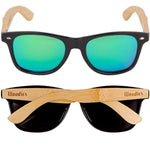Bamboo Wood Sunglasses with Mirror Lens