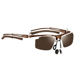 Unisex Polarized Sunglasses For Men Women Sports Fishing Driver Metal Sunglasses