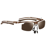 Unisex Polarized Sunglasses For Men Women Sports Fishing Driver Metal Sunglasses