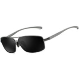 Polarized Sport Mens Sunglasses HD Lens Metal Frame Driving Shades FD 9005
