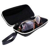 Sport Protable Rectangle Zipper Sunglasses Hard Protector Case