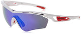 Coso Sport Sunglasses, 4 Interchangeable Colors with 2 Polarized Lenses, Ultimate Safety Impact Resistant, UV Eye Protection, Unbreakable TR90 Frame