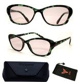 1 Pair Premium Quality Wayfarer Designer Square Reading Glasses