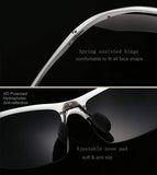 LM3129 70mm Polarized Wrap-Around Sport Sunglasses