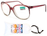 E3067-vp  Plastic Bifocal Reading Glasses