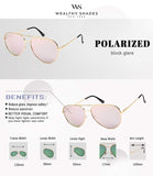 - Aviator sunglasses Mirrored flat lens | Oversized, Polarized For Women and Men UV400